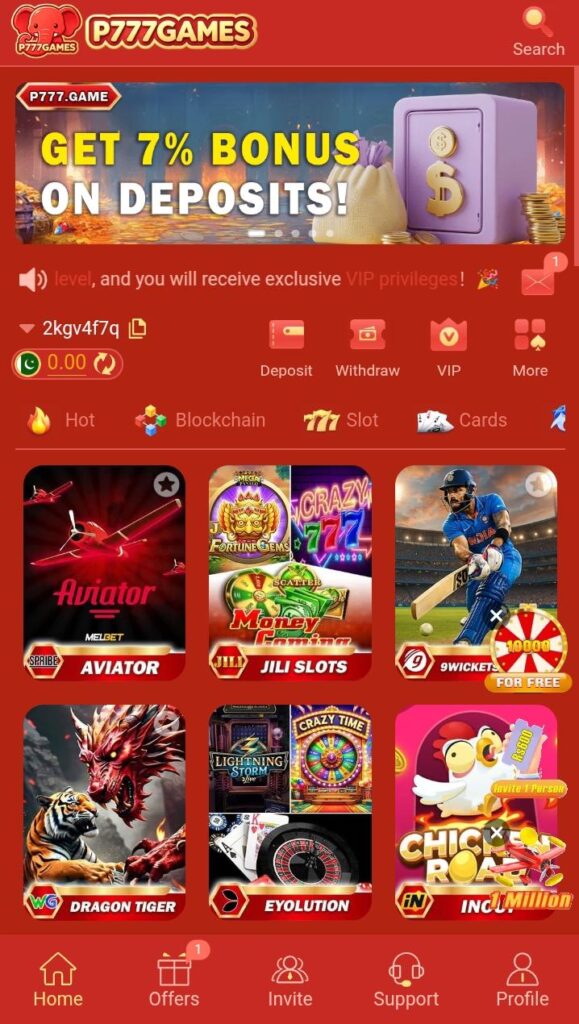 P777GAMES Game