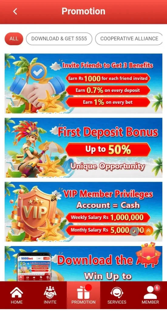 BET5555 Game